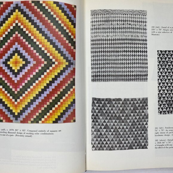 Vintage 1985 Americas Quilts And Coverlets Safford Bishop Hardback Book Gallery - Picture 9 of 16
